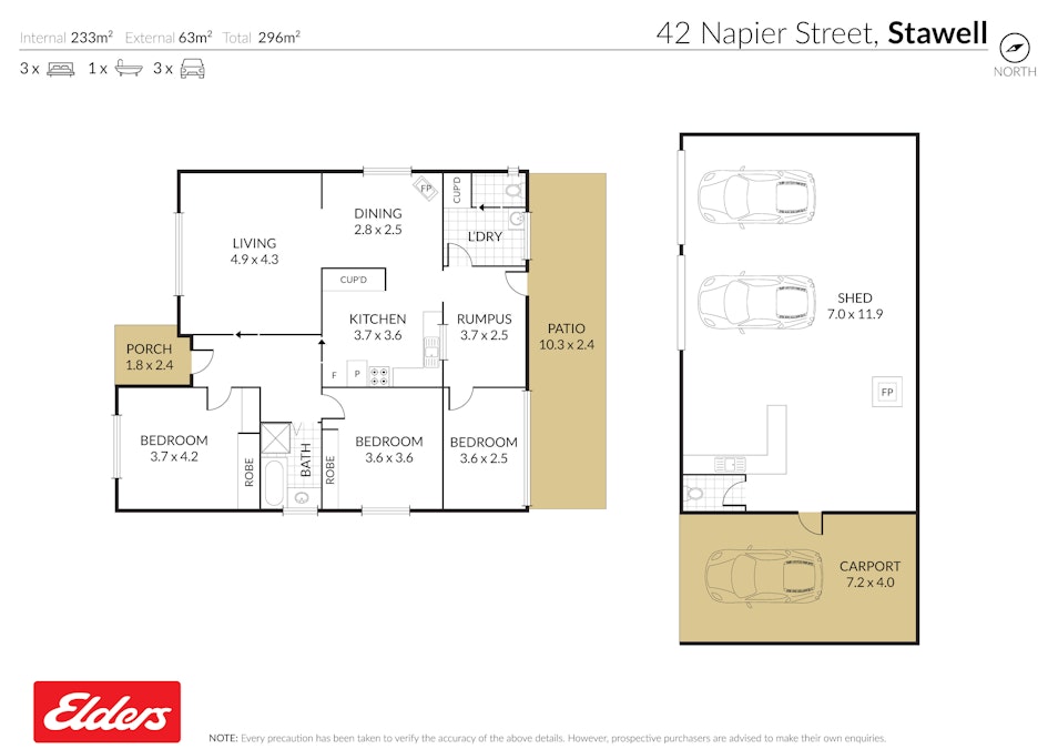 42 Napier Street, Stawell, VIC, 3380 - Floorplan 1