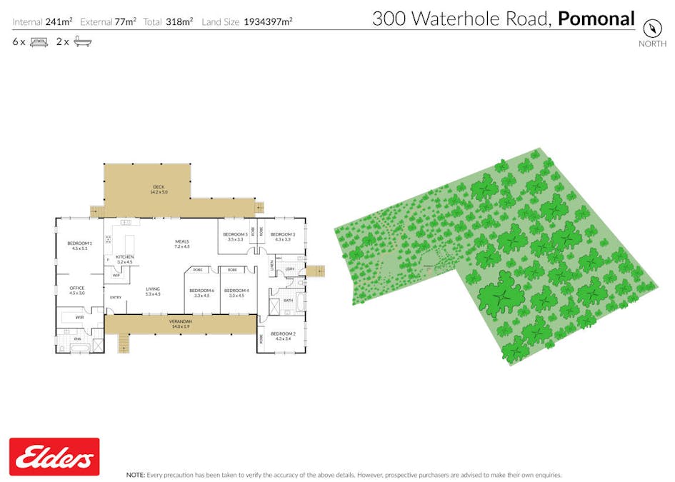300 Waterhole Road, Pomonal, VIC, 3381 - Floorplan 1