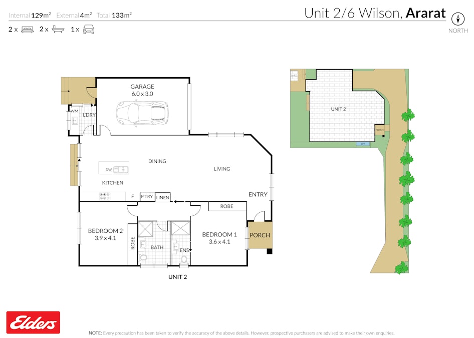 2/6 Wilson Street, Ararat, VIC, 3377 - Floorplan 1