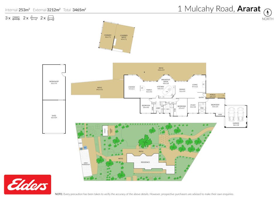 1 Mulcahy Road, Ararat, VIC, 3377 - Floorplan 1