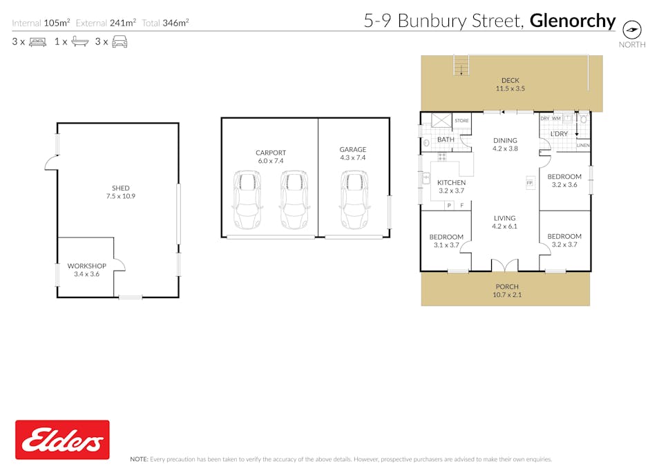 5-9 Bunbury Street, Glenorchy, VIC, 3385 - Floorplan 1