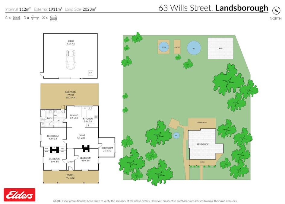 63 Wills Street, Landsborough, VIC, 3384 - Floorplan 1