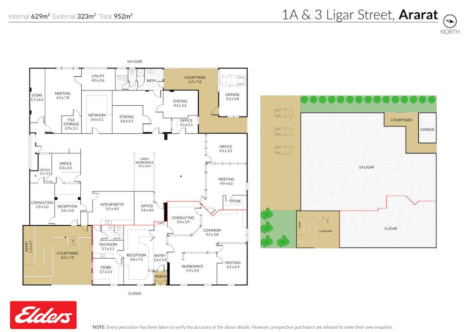 A/1 Ligar Street, Ararat, VIC, 3377 - Floorplan 1