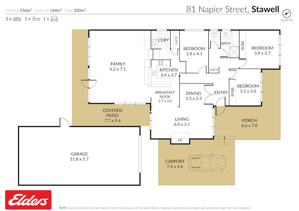 81 Napier Street, Stawell, VIC, 3380 - Floorplan 1