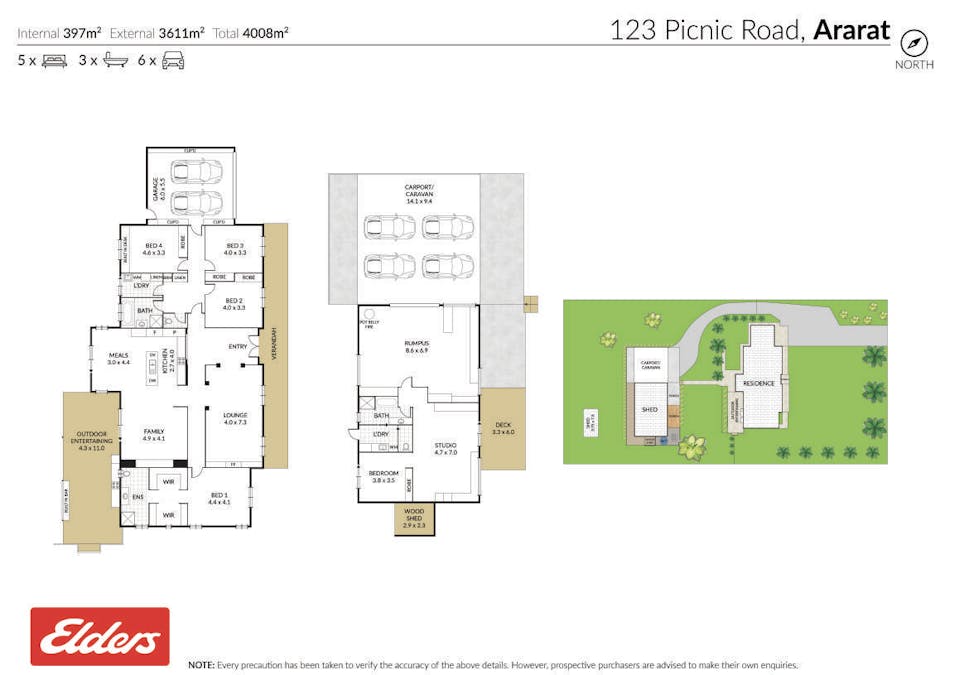 123 Picnic Road, Ararat, VIC, 3377 - Floorplan 1