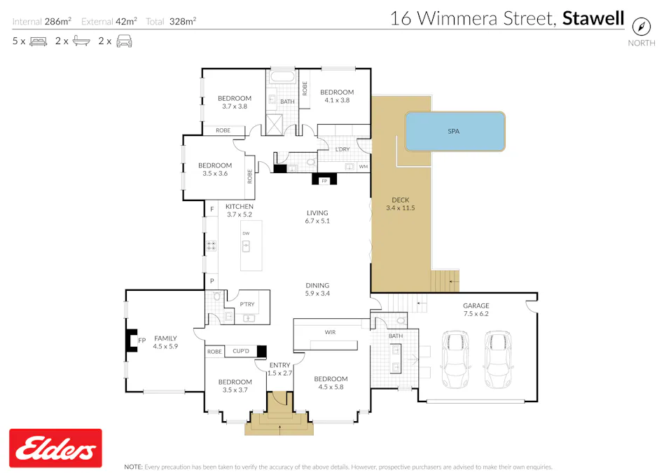 16 Wimmera Street, Stawell, VIC, 3380 - Floorplan 1