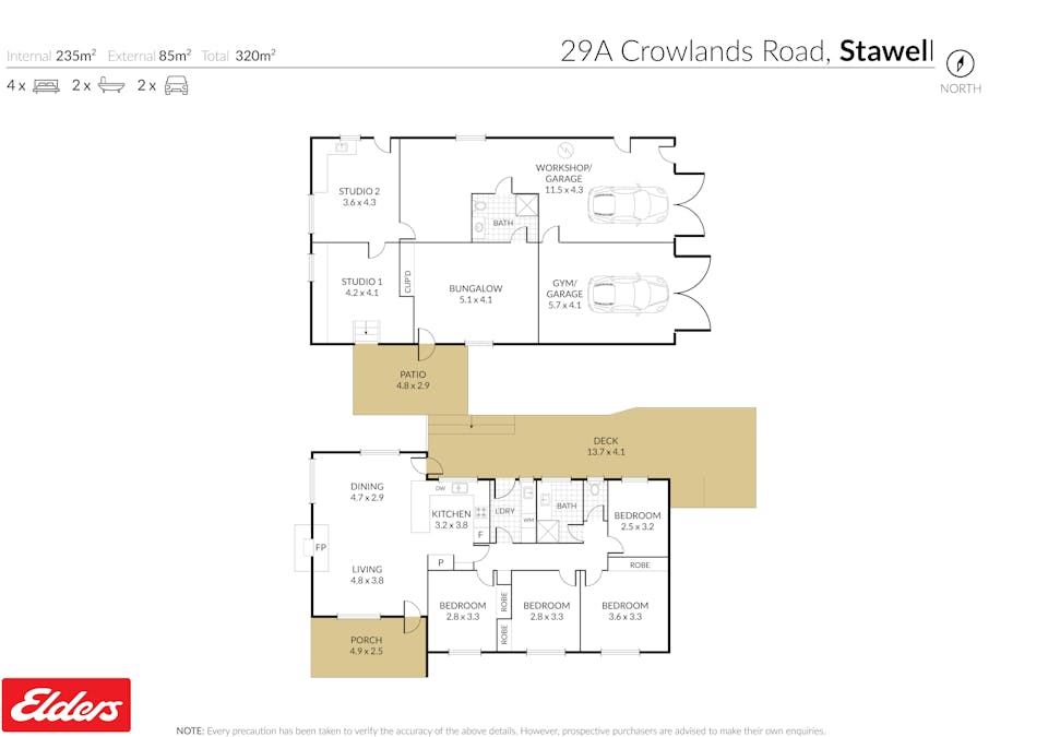 29A Crowlands Road, Stawell, VIC, 3380 - Floorplan 1