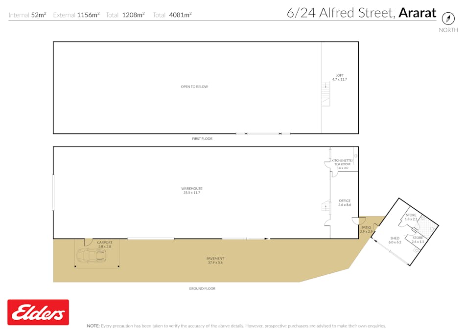 6/24 Alfred Street, Ararat, VIC, 3377 - Floorplan 1