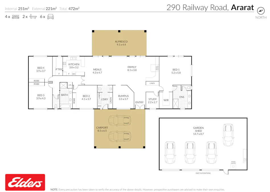 290 Railway Road, Ararat, VIC, 3377 - Floorplan 1