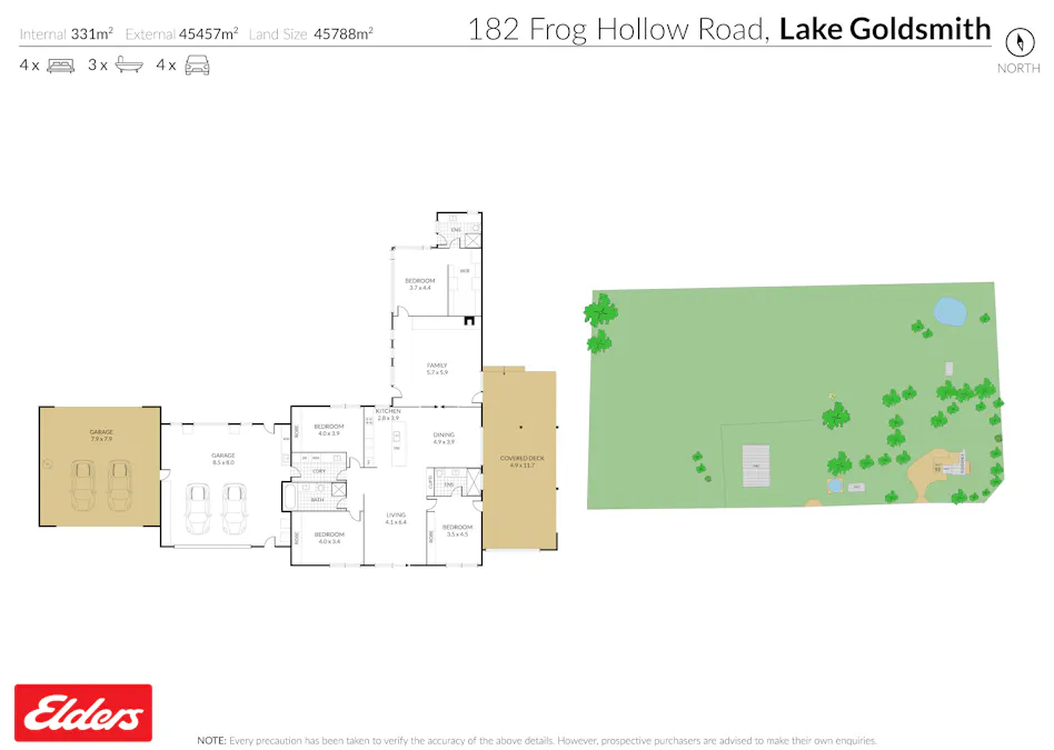 182 Frog Hollow Road, Lake Goldsmith, VIC, 3373 - Floorplan 1