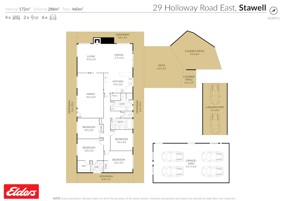 29 Holloway East Road, Stawell, VIC, 3380 - Floorplan 1