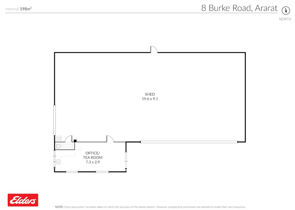 8 Burke Road, Ararat, VIC, 3377 - Floorplan 1