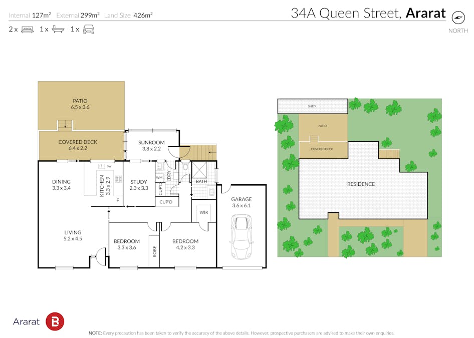 34A  Queen Street, Ararat, VIC, 3377 - Floorplan 1