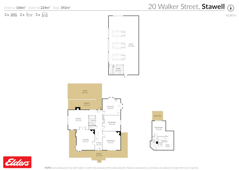 20 Walker Street, Stawell, VIC, 3380 - Floorplan 1
