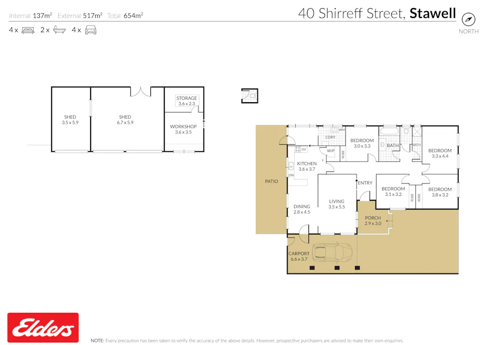 40 Shirreff Street, Stawell, VIC, 3380 - Floorplan 1