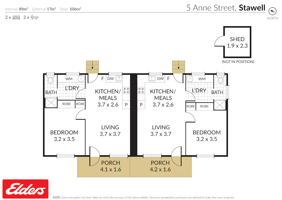 5 Anne Street, Stawell, VIC, 3380 - Floorplan 1