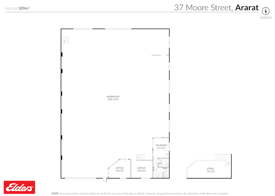 37 Moore Street, Ararat, VIC, 3377 - Floorplan 1