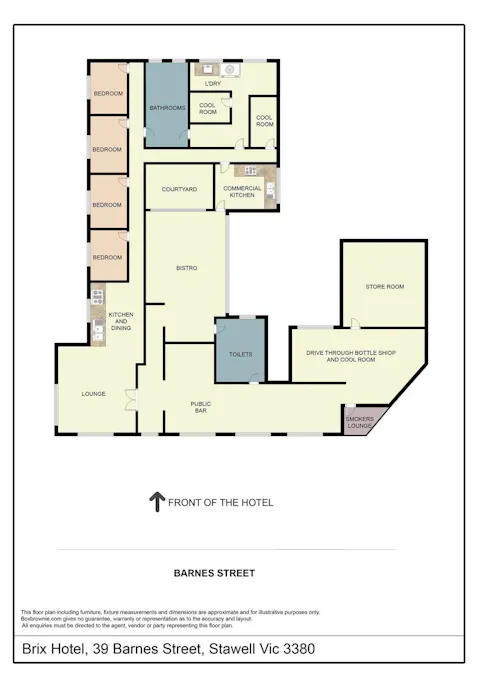 39-43 Barnes Street, Stawell, VIC, 3380 - Floorplan 1