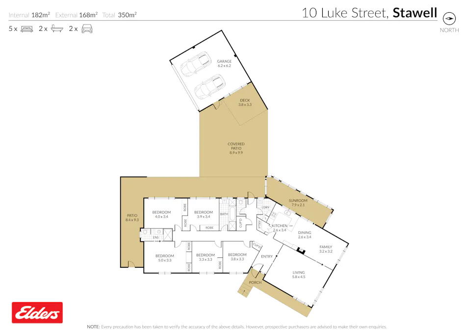 10 Luke Street, Stawell, VIC, 3380 - Floorplan 1