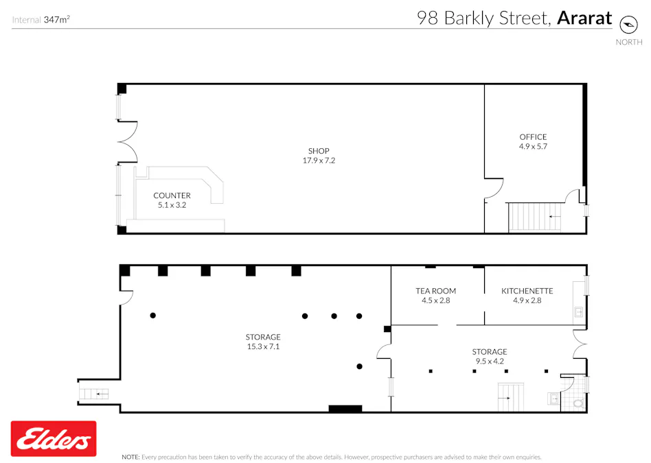98 Barkly Street, Ararat, VIC, 3377 - Floorplan 1