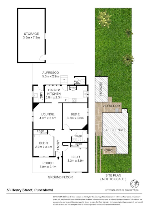 53 Henry Street, Punchbowl, NSW, 2196 - Floorplan 1