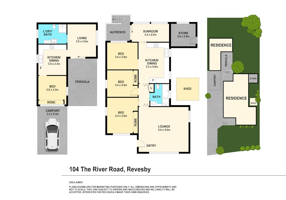 104 The River Road, Revesby, NSW, 2212 - Floorplan 1