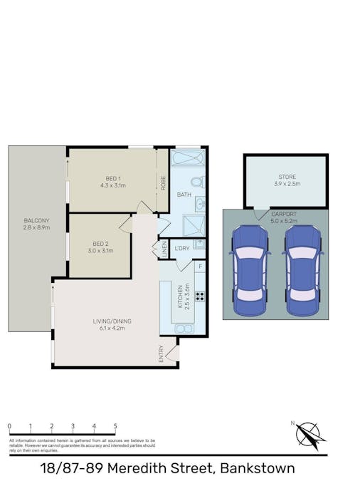 18/87 Meredith Street, Bankstown, NSW, 2200 - Floorplan 1
