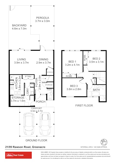 21/99 Rawson Road, Greenacre, NSW, 2190 - Floorplan 1
