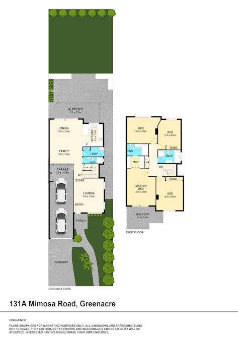 131a Mimosa Road, Greenacre, NSW, 2190 - Floorplan 1