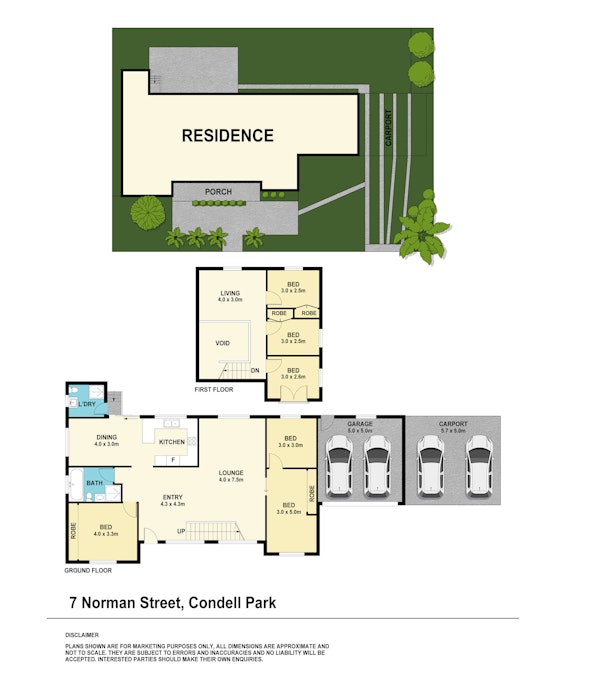 7 Norman Street, Condell Park, NSW, 2200 - Floorplan 1