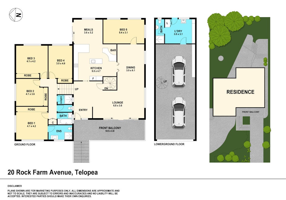 20 Rock Farm Avenue, Telopea, NSW, 2117 - Floorplan 1