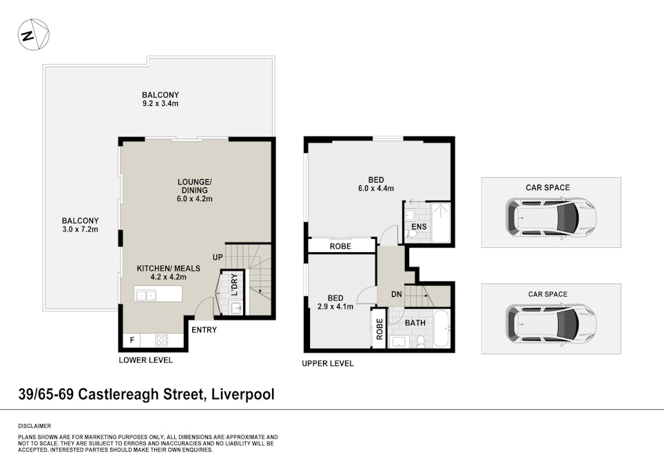 39/65-69 Castlereagh Street, Liverpool, NSW, 2170 - Floorplan 1