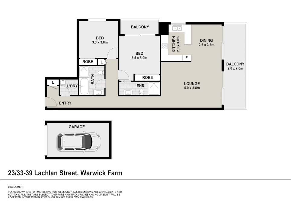 23/33-39 Lachlan Street, Warwick Farm, NSW, 2170 - Floorplan 1