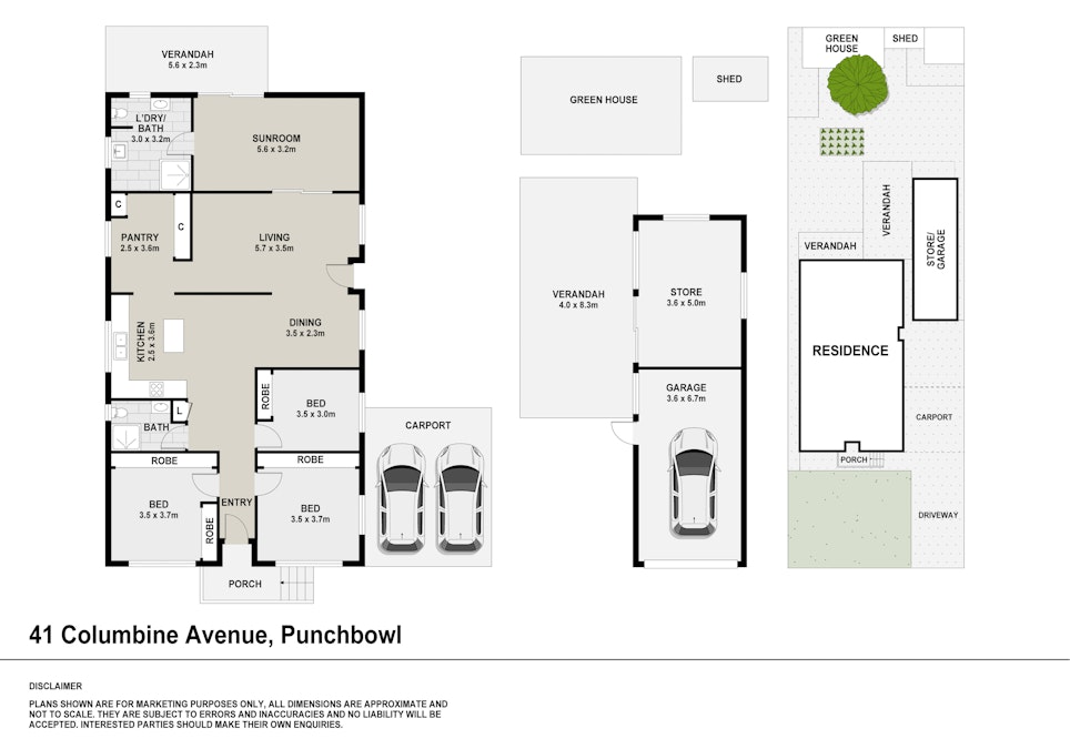 41 Columbine Avenue, Punchbowl, NSW, 2196 - Floorplan 1