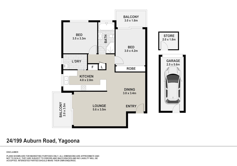 24/199 Auburn Road, Yagoona, NSW, 2199 - Floorplan 1