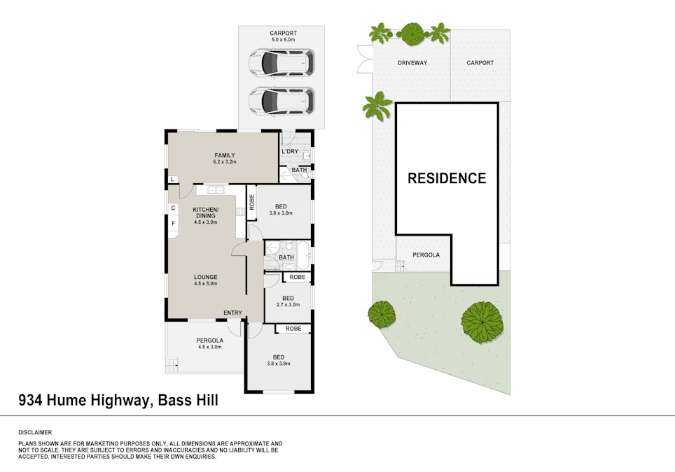 934 Hume Highway, Bass Hill, NSW, 2197 - Floorplan 1