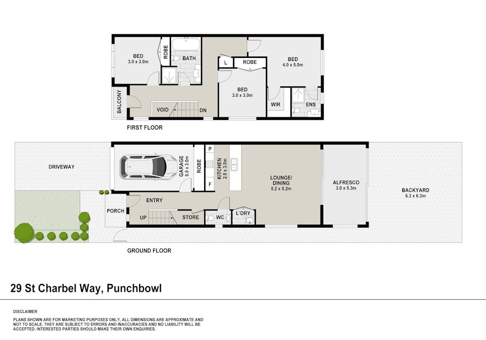 29 St Charbel Way, Punchbowl, NSW, 2196 - Floorplan 1