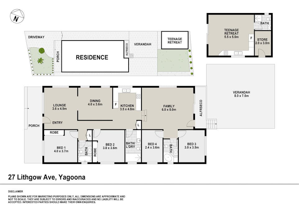 27 Lithgow Avenue, Yagoona, NSW, 2199 - Floorplan 1