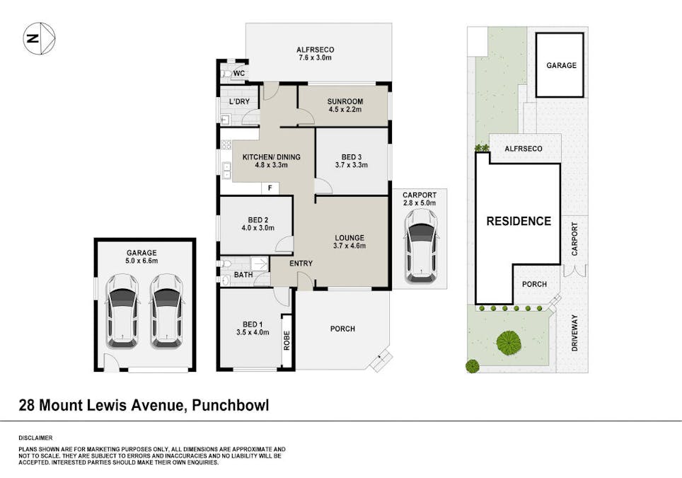 28 Mount Lewis Avenue, Punchbowl, NSW, 2196 - Floorplan 1