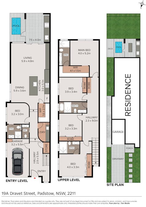 19A Dravet Street, Padstow, NSW, 2211 - Floorplan 1