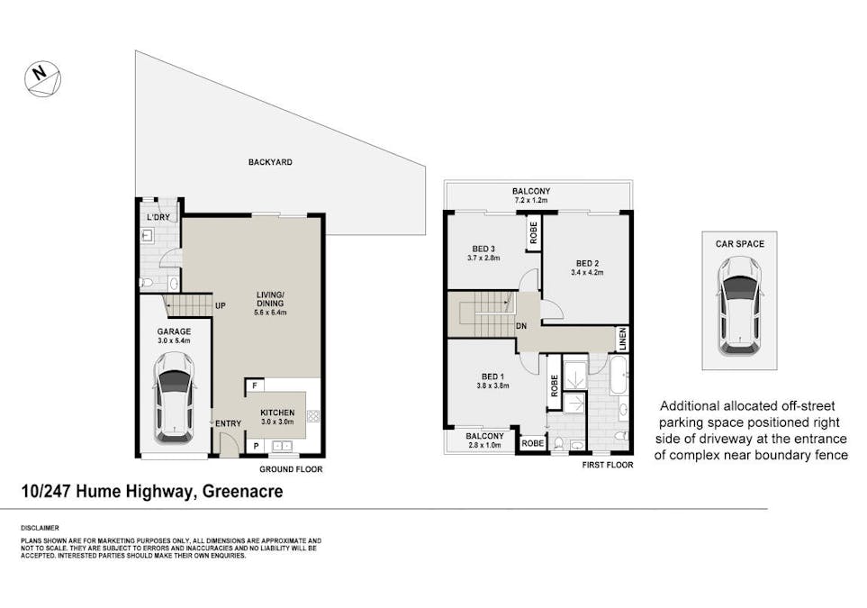 10/247 Hume Highway , Greenacre, NSW, 2190 - Floorplan 1