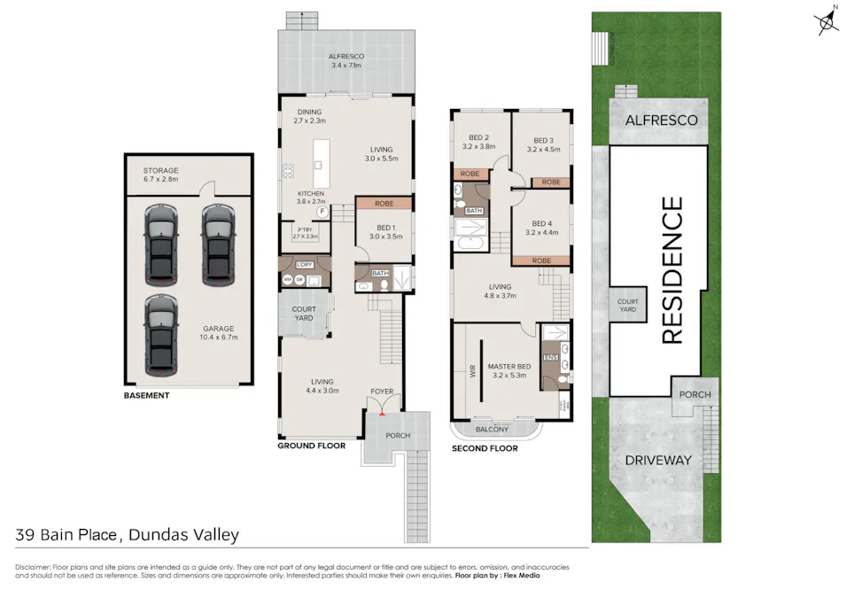 39 Bain Place, Dundas Valley, NSW, 2117 - Floorplan 1