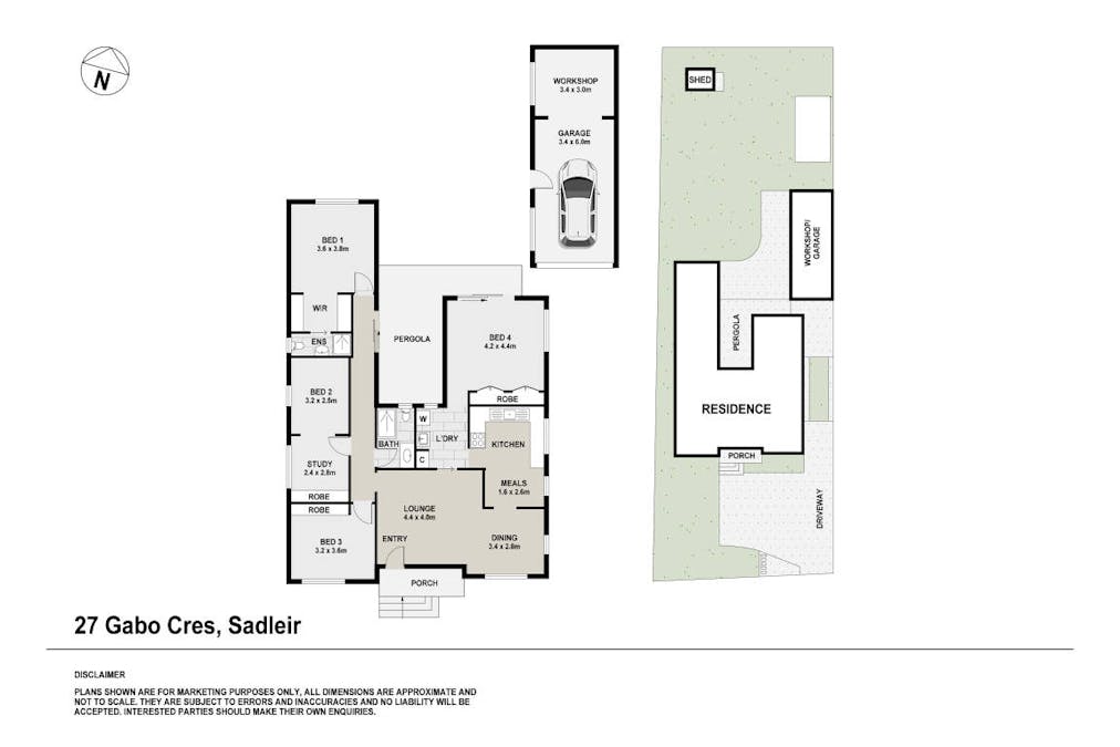 27 Gabo Crescent, Sadleir, NSW, 2168 - Floorplan 1