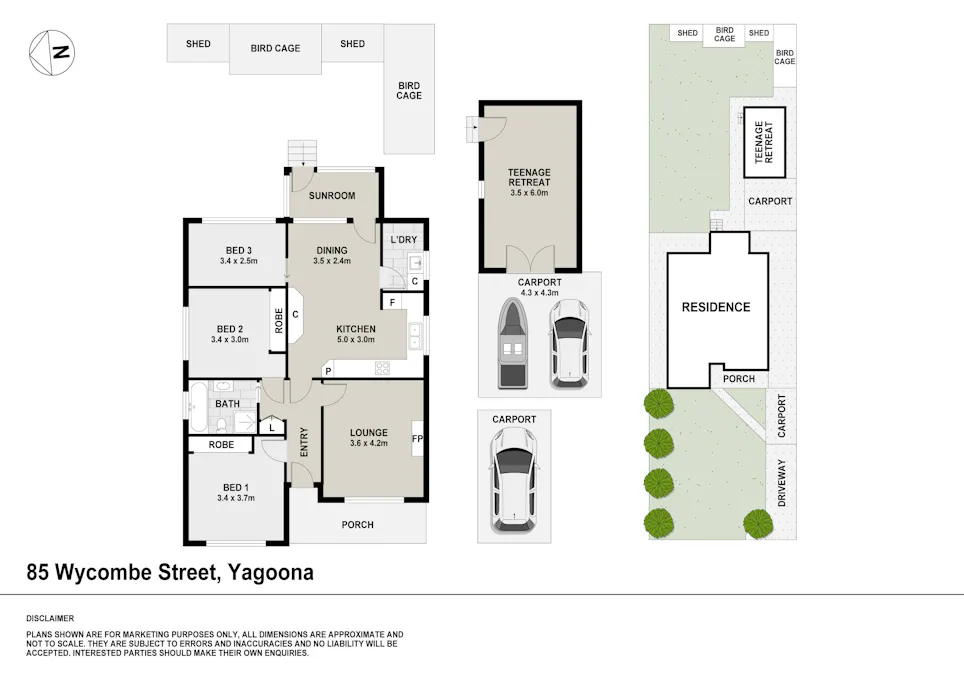 85 Wycombe Street, Yagoona, NSW, 2199 - Floorplan 1