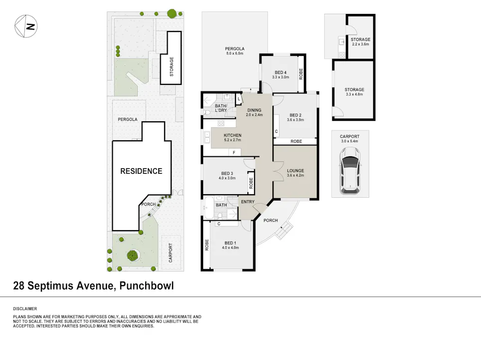 28 Septimus Avenue, Punchbowl, NSW, 2196 - Floorplan 1