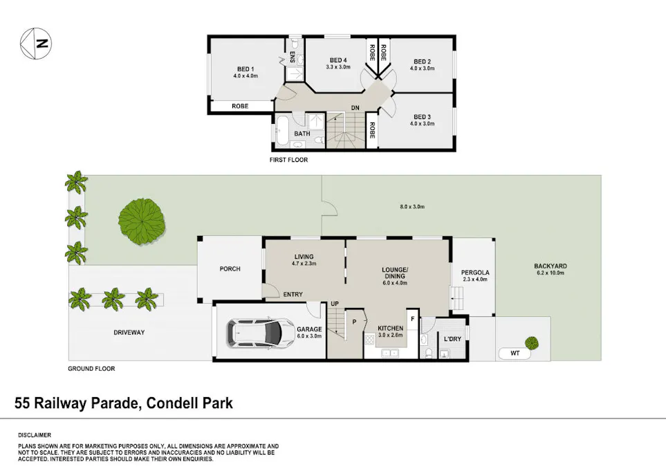 55 Railway Parade, Condell Park, NSW, 2200 - Floorplan 1