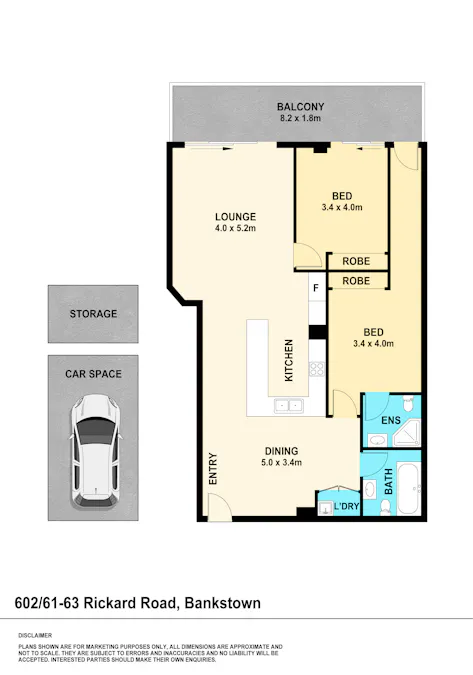 602/61 Rickard Road, Bankstown, NSW, 2200 - Floorplan 1