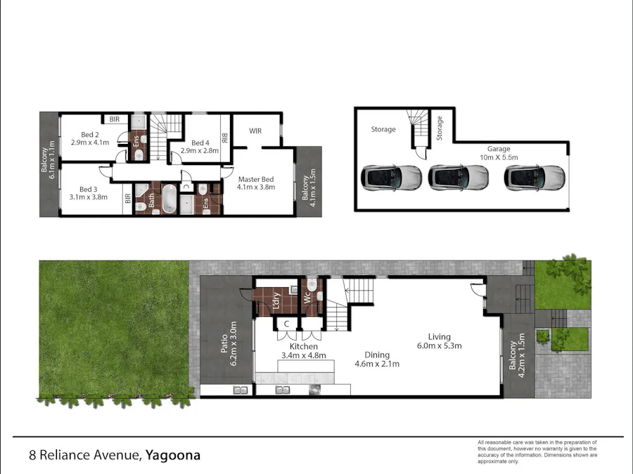 8 Reliance Avenue, Yagoona, NSW, 2199 - Floorplan 1