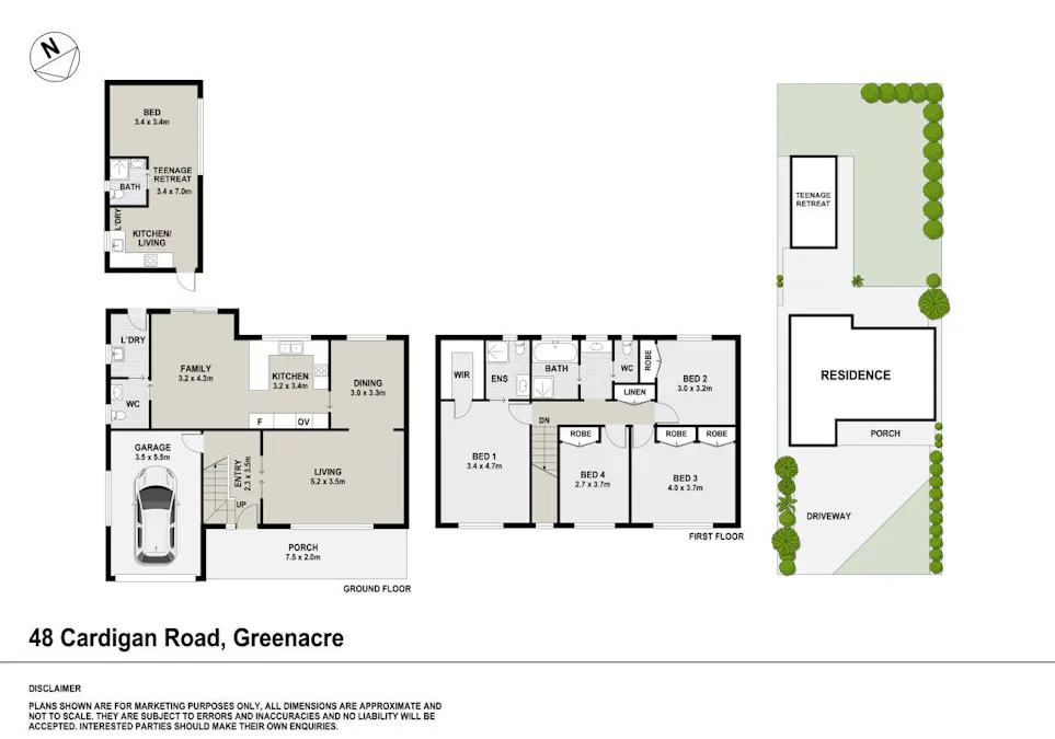 48 Cardigan Road, Greenacre, NSW, 2190 - Floorplan 1