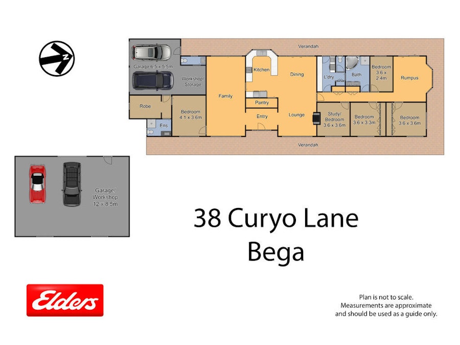38 Curyo Lane, Bega, NSW, 2550 - Floorplan 1